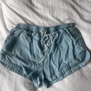 Quiet Storm Blue Women's Shorts